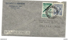 205 - 68 - Enveloppe Envoyée De Buenos Aires En Suisse 1941 - Cartas & Documentos