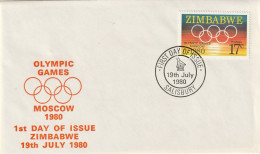 Zimbabwe - 1980 - Olympic Games Moscow - Zimbabwe (1980-...)
