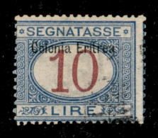Colonie - Eritrea - 1903 - 10 Lire (11) Usato - Sorani - Sonstige & Ohne Zuordnung