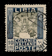 Colonie - Libia - 1921 - 10 Lire (32a) Usato - Sonstige & Ohne Zuordnung