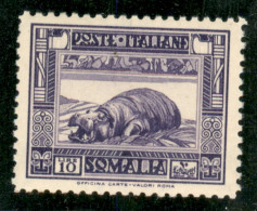 Colonie - Somalia - 1932 - 10 Lire Pittorica (182) - Gomma Integra - Ottimamente Centrato - Autres & Non Classés