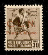 C.L.N. - Ponte Chiasso - 1945 - 30 Cent (5) - Gomma Integra - Other & Unclassified