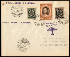 Vaticano - 1946 (4 Aprile) - Vaticano Washington - Pellegrini 20 - Aerogramma Per New York - Autres & Non Classés