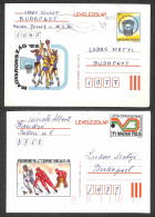 Europa - Ungheria - Sport - 1979/1984 - 13 Interi Postali Illustrati - Usati - Tutti Diversi - Sonstige & Ohne Zuordnung