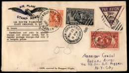 Oltremare - Stati Uniti D'America - 1923 (23 Maggio) - New York Buenos Aires - Aerogramma Affrancato 10 Cent + 2 Cent (Y - Other & Unclassified