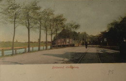 Bolsward (Frl.) Harlingerweg (kleur) Ca 1900 - Bolsward