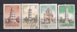 Vietnam Nord 1961 - (2)Old Towers, Mi-Nr. 176/79, Used - Viêt-Nam