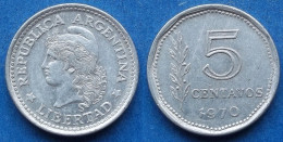 ARGENTINA - 5 Centavos 1970 KM# 65 Monetary Reform (1970-1983) - Edelweiss Coins - Argentine