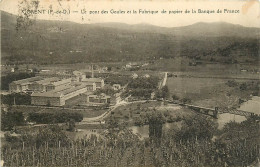63 , CORENT LONGUES  ,  Pont Des Goule Et  Fabrique De Papier De La Banque De France , * 312 40 - Vic Le Comte