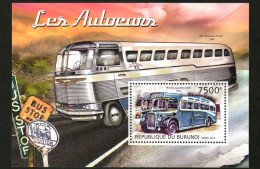 Burundi 2012 Urban Transport Bus BusMS MNH - Unused Stamps