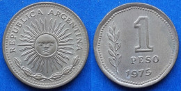 ARGENTINA - 1 Peso 1975 KM# 69 Monetary Reform (1970-1983) - Edelweiss Coins - Argentine