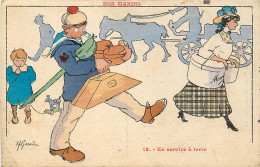 Illustration De GERVESE , N° 18 , En Service A Terre , * 318 11 - Gervese, H.