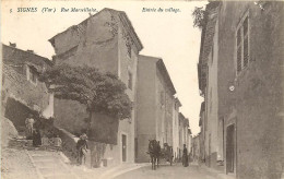 83 , SIGNES , Rue Marseillaise , Entrée Du Village , * 322 40 - Signes