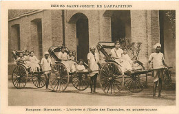 BIRMANIE , Rrivée A L'école Des Tamoules En Pousse-pousse , * 325 30 - Myanmar (Burma)