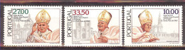(PTG)  Yv 1544/6 ** Pape Jean Paul II. - Neufs