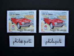 ANNEE 2020 N° 5390 MENTION PHILAPOSTE AU LIEU DE PHIL@POSTE FETE DU TIMBRE PEUGEOT 204 CABRIOLET - Unused Stamps