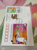 China Stamp Badminton 2002 Postcard - Petanca
