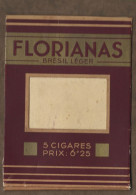 Etui Cigarettes    -  Reinitas  5 Frs  L'etui De 5 Cigares El Fenix - Etuis à Cigarettes Vides