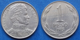 CHILE - 1 Peso 1975 KM# 207 Monetary Reform (1975) - Edelweiss Coins - Chile