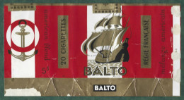 Etui Cigarettes - Balto    20 Cigarettes   5 Frs Regie Francaise - Estuches Para Cigarrillos (vacios)