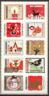 Nederland 2011, Postfris MNH, NVPH 2887-96, Christmas - Ongebruikt