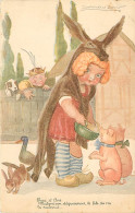 Illustration De MAUZAN , Fable De La Fontaine , Peau D'ane , * 351 51 - Mauzan, L.A.