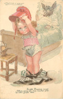 Illustration De MAUZAN , Fable De La Fontaine , Le Petit Chaperon Rouge , * 351 54 - Mauzan, L.A.