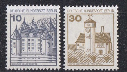 Berlin 1987 - Rollenmarken Mi.Nr. 532 AII + 534 AII - Postfrisch MNH - Letterset Mit Nummern - Roulettes