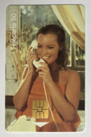 Télécarte Actrice Romy SCHNEIDER Dans La Piscine - Téléphone Et Cinéma - Cinéma