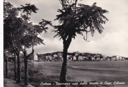 Cartolina Crotone - Panorama Visto Dalla Strada Di Capo Colonna - Crotone