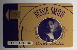 Télécarte Chanteuse De Blues - Bessie Smith - L'art Vocal - Música