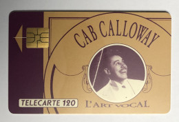 Télécarte Chanteur De Jazz - Cab Callaway - L'art Vocal - Música