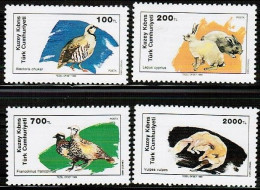 1989 - ANIMALS - BIRDS -RABBIT - GAMES  - TURKISH CYPRUS STAMPS - UMM - - Colecciones & Series