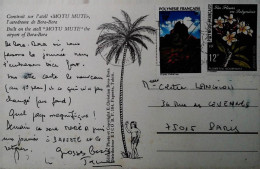 O 1 Lettre / Carte  Tahiti - Briefe U. Dokumente