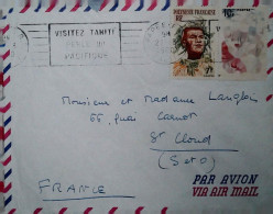 O 1 Lettre / Carte  Tahiti - Storia Postale