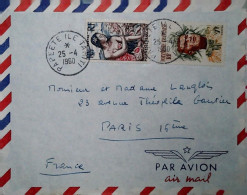 O 1 Lettre / Carte  Tahiti - Storia Postale