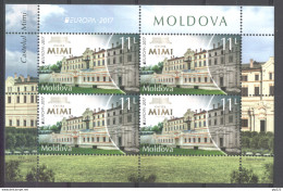 Europa CEPT 2017 Moldavia Moldova BF-S/S **/MNH VF - 2017