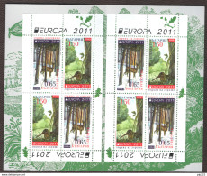 Europa CEPT 2011 Bulgaria Libretto/Booklet **/MNH VF - 2011