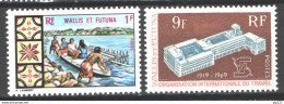 Wallis Et Futuna 1969 Y.T.174/75 **/MNH VF - Nuovi