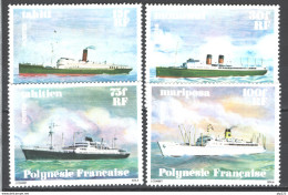 Polinesia 1978 Unif.124/27 **/MNH VF - Ungebraucht