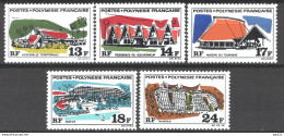 Polinesia 1970 Unif.72/76 **/MNH VF - Ungebraucht