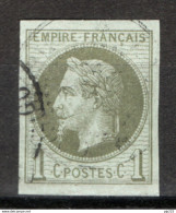 Colonie Francesi 1871 Y.T.7 O/Used VF/F - Napoléon III
