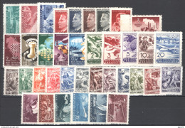 Jugoslavia 1950 Annata Completa / Complete Year Set **/MNH VF/F - Full Years