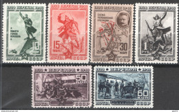 Russia 1940 Unif. 804/09 */MH VF/F - Unused Stamps