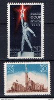 Russia 1939 Unif. 709/10 */MH VF/F - Unused Stamps