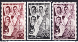 Russia 1938 Unif. 632/34 */MH VF/F - Unused Stamps