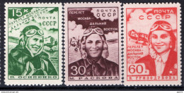 Russia 1939 Unif. 705/07 */MH VF/F - Unused Stamps