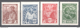 Russia 1928 Unif. 412/15 */MH VF/F - Neufs