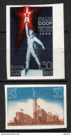 Russia 1939 Unif. 709A/10A */MH VF/F - Unused Stamps