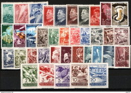 Jugoslavia 1950 Annata Completa / Complete Year Set **/MNH VF/F - Full Years